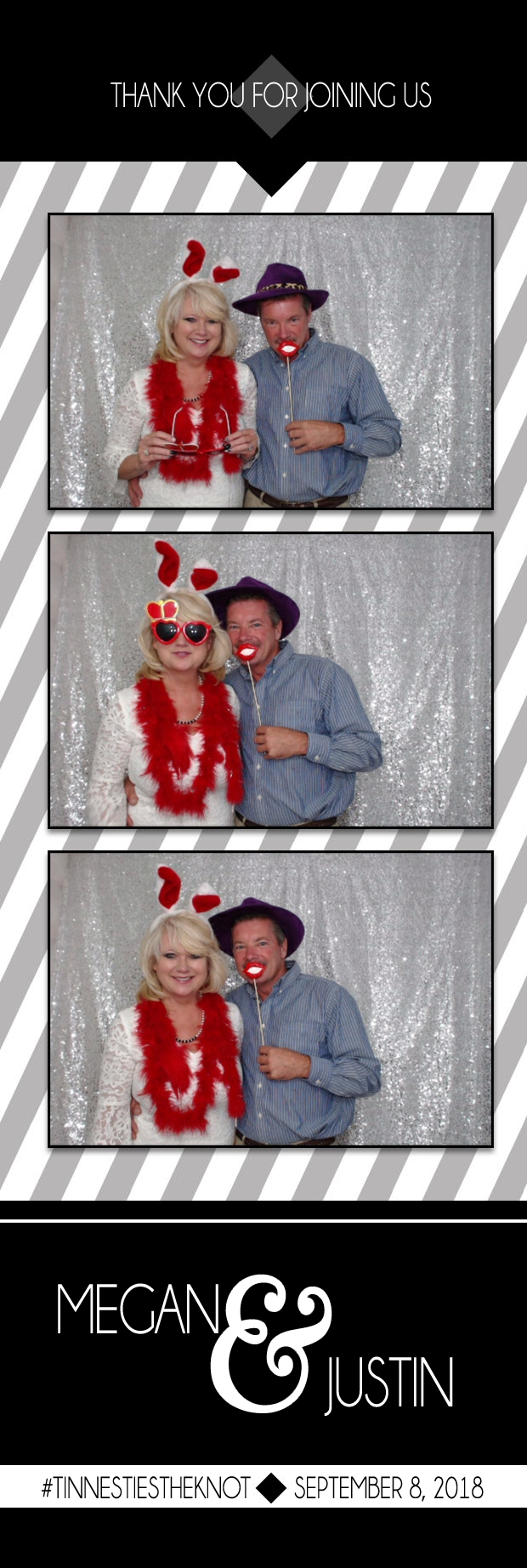 Megan and Justin's Wedding | View more photos from the event at gallery.photoboothbillings.com/u/PhotoBoothBillings/Megan-and-Justins-Wedding